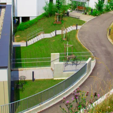 Öffentliche Gartenanlagen - Gewerbeanlagen - Foto © UP - www.peppUP.de